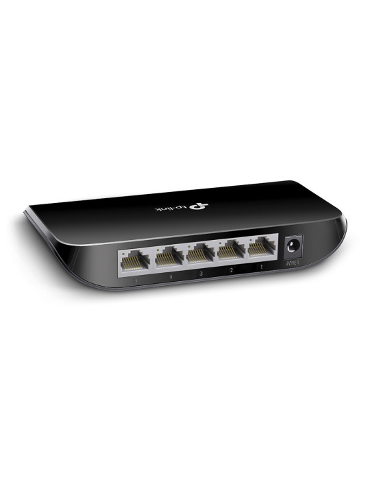 TP-Link TL-SG1005D Ohanterad Gigabit Ethernet (10 100 1000) Svart