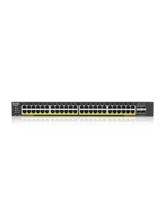 Zyxel XGS1935-52HP hanterad L2 L3 Gigabit Ethernet (10 100 1000) Strömförsörjning via Ethernet (PoE) stöd