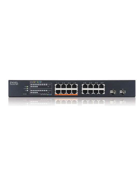 Zyxel XMG1915-18EP hanterad L2 2.5G Ethernet (100 1000 2500) Strömförsörjning via Ethernet (PoE) stöd