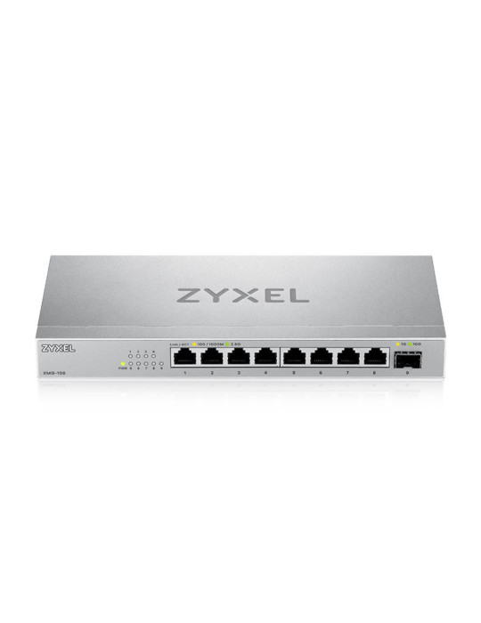 Zyxel XMG-108 Ohanterad 2.5G Ethernet (100 1000 2500) Silver