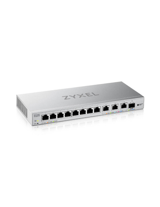 Zyxel XGS1250-12 hanterad L2 10G Ethernet (100 1000 10000) Grå