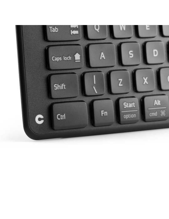 Contour Design Balance keyboard Office RF Wireless + USB QWERTY Nordic Black