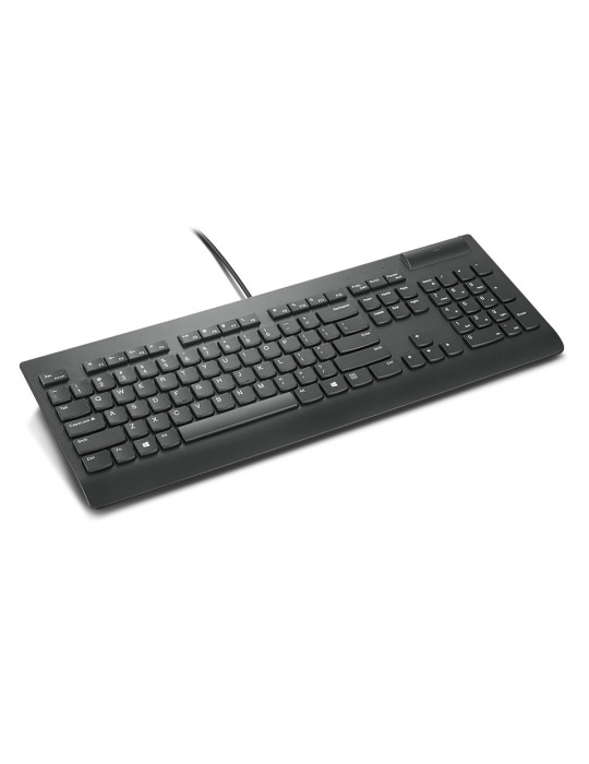 Lenovo 4Y41B69381 tangentbord Kontor USB QWERTY Finsk, Svensk Svart