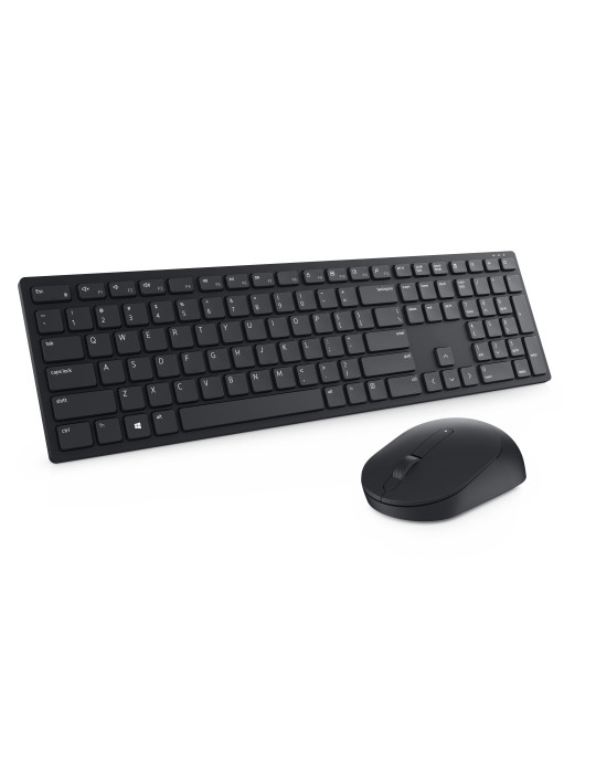 DELL KM5221W näppäimistö Sisältää hiiren Office Langaton RF QWERTY Pohjoismainen musta