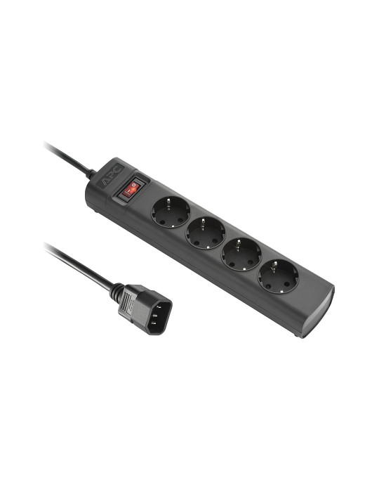 APC PZ42I-GR power distribution unit (PDU) 4 AC outlet(s) Black