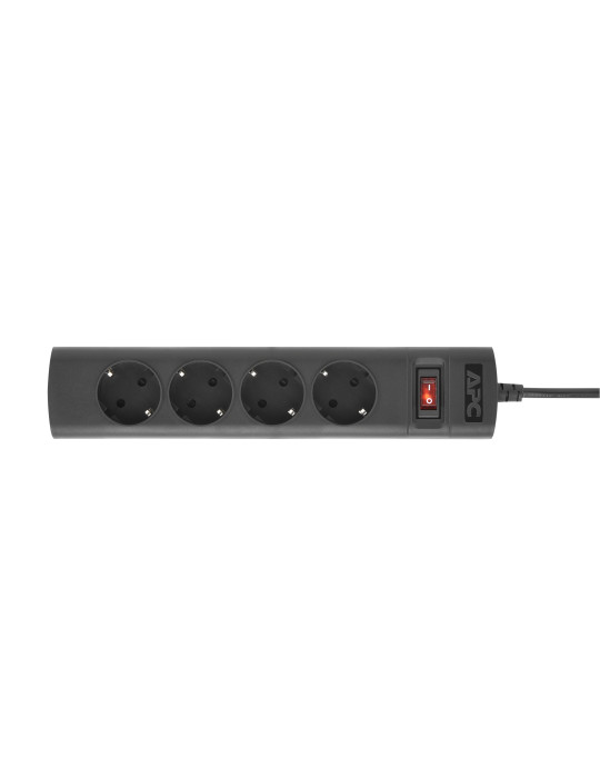 APC PZ42I-GR power distribution unit (PDU) 4 AC outlet(s) Black