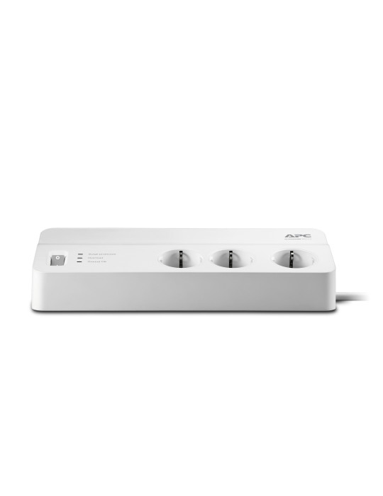 APC PM6-GR surge protector White 6 AC outlet(s) 230 V 78.7" (2 m)