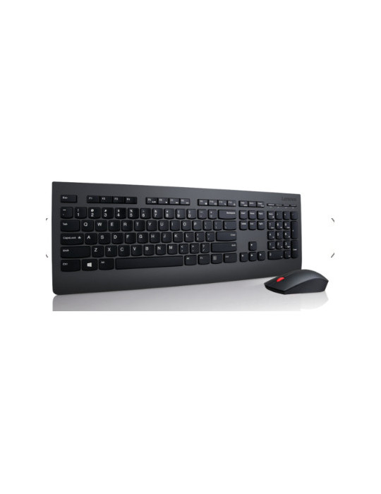 Lenovo 4X30H56796 tangentbord Mus inkluderad Universal RF Trådlös QWERTY Engelska (USA) Svart