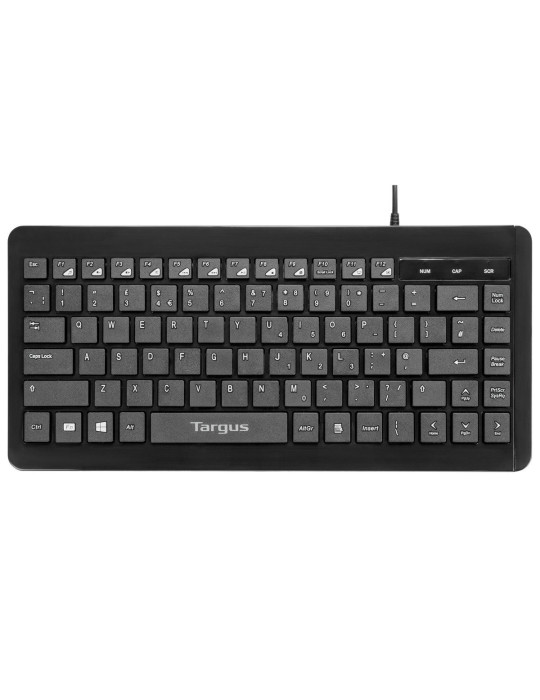 Targus AKB631NO tangentbord Universal USB QWERTY Nordic Svart