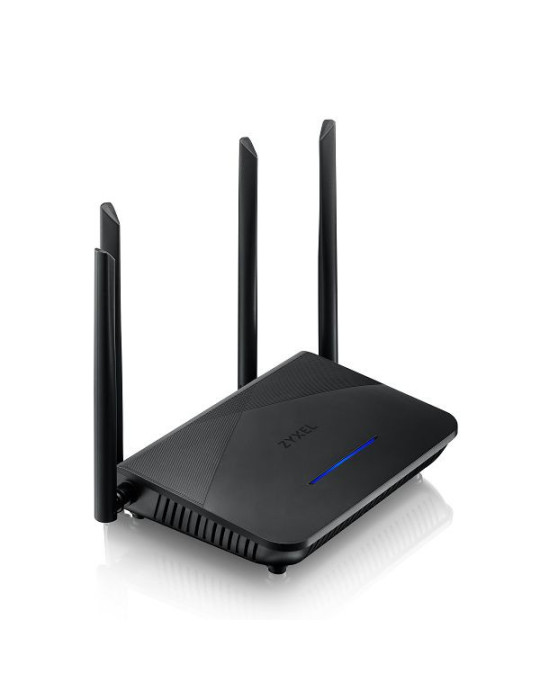 Zyxel NBG7510 trådlös router Gigabit Ethernet Dual-band (2,4 GHz   5 GHz) Svart