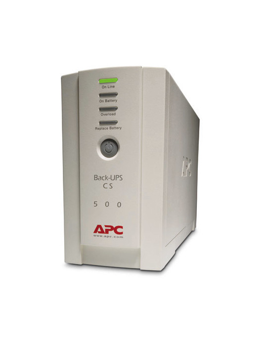 APC Back-UPS uninterruptible power supply (UPS) Standby (Offline) 0.5 kVA 300 W 4 AC outlet(s)