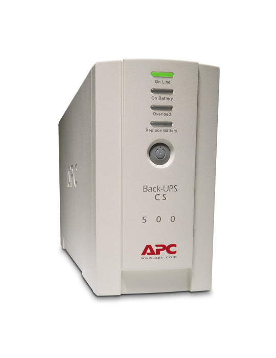 APC Back-UPS uninterruptible power supply (UPS) Standby (Offline) 0.5 kVA 300 W 4 AC outlet(s)