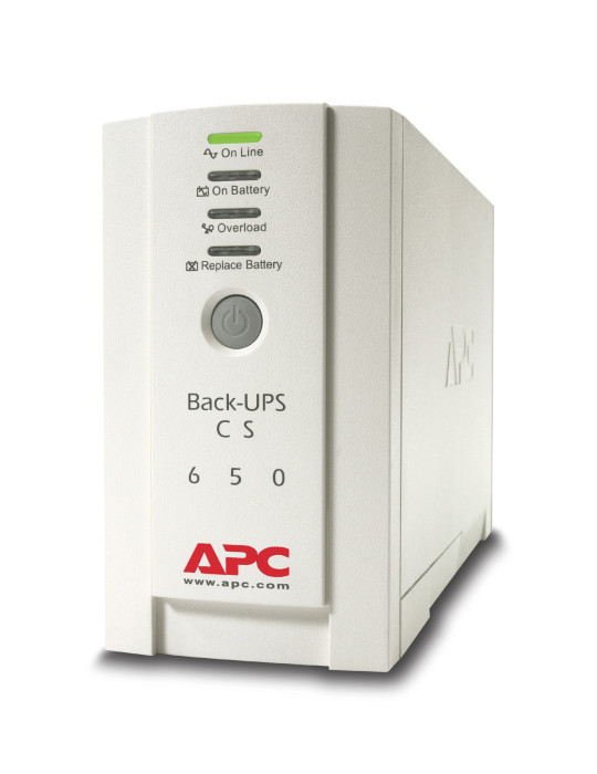 APC Back-UPS uninterruptible power supply (UPS) Standby (Offline) 0.65 kVA 400 W 4 AC outlet(s)