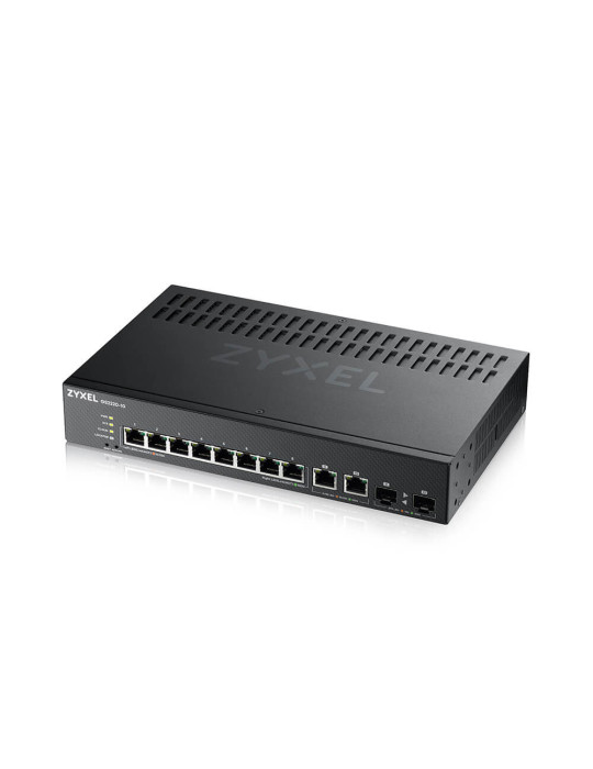 Zyxel GS2220-10-EU0101F nätverksswitchar hanterad L2 Gigabit Ethernet (10 100 1000) Svart