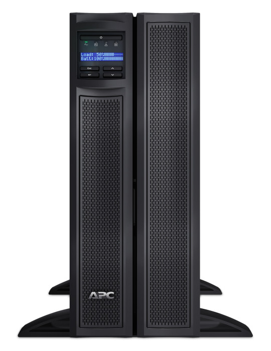 APC Smart-UPS X 2200VA strömskydd (UPS) Linjeinteraktiv 2,2 kVA 1980 W 10 AC-utgångar