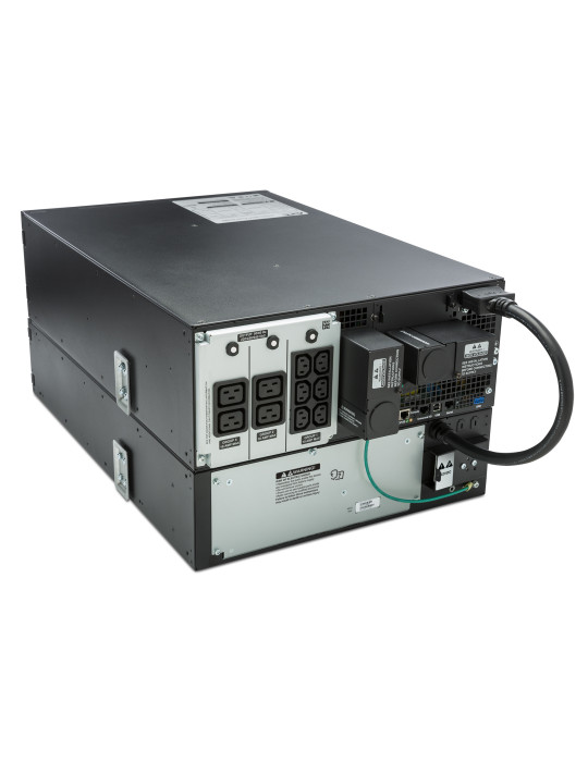 APC Smart-UPS On-Line strömskydd (UPS) Dubbelkonvertering (Online) 6 kVA 6000 W 10 AC-utgångar