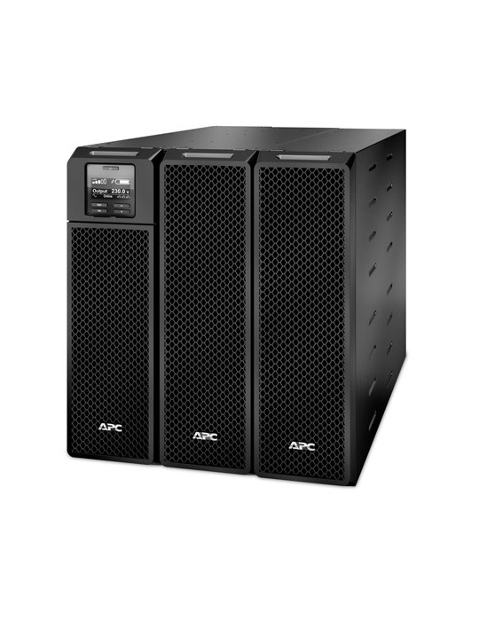 APC Smart-UPS On-Line strömskydd (UPS) Dubbelkonvertering (Online) 10 kVA 10000 W 10 AC-utgångar