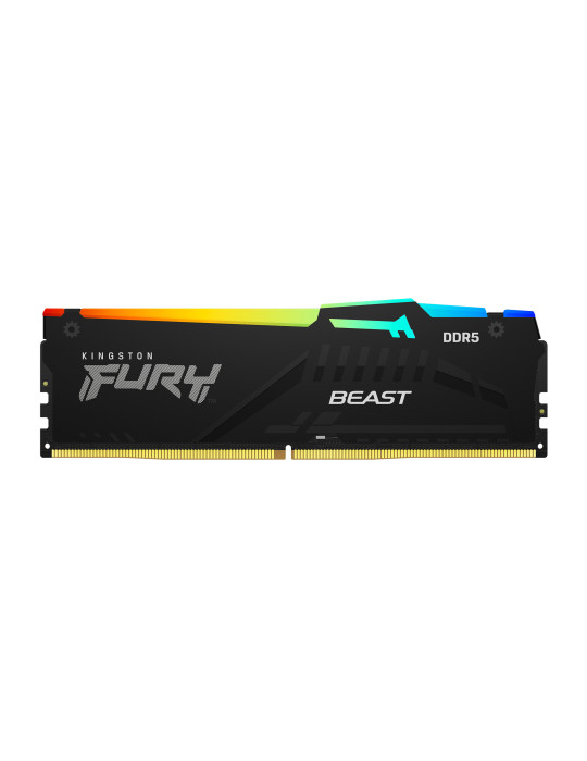 Kingston Technology FURY Beast RGB RAM-minnen 16 GB 2 x 8 GB DDR5 ECC