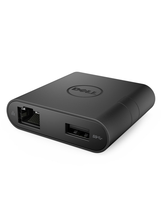 DELL DA200 Langallinen USB 3.2 Gen 1 (3.1 Gen 1) Type-C musta