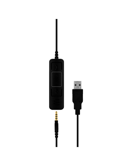 EPOS | SENNHEISER IMPACT SC 75 USB MS EUL Kuulokkeet Langallinen Pääpanta Toimisto puhelukeskus USB A-tyyppi musta