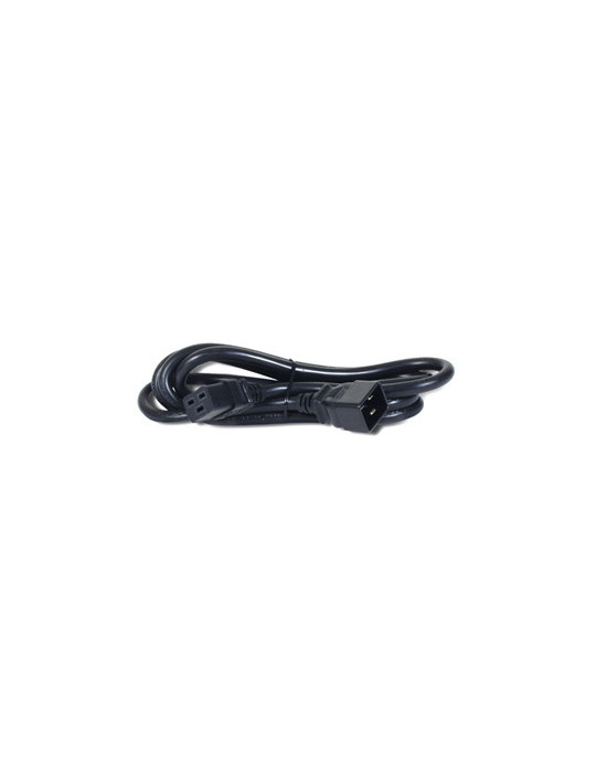 APC PWR Cord C19 - C20, 4.5 m Black 179.9" (4.57 m) C19 coupler C20 coupler