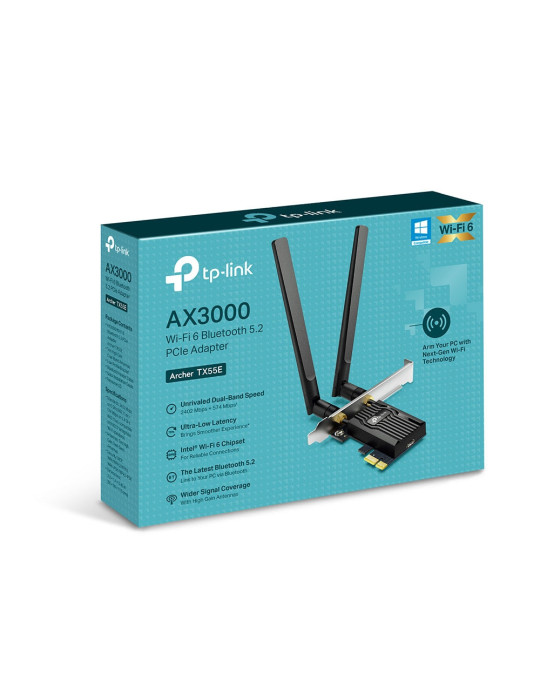 TP-Link Archer TX55E WLAN   Bluetooth 2402 Mbit s