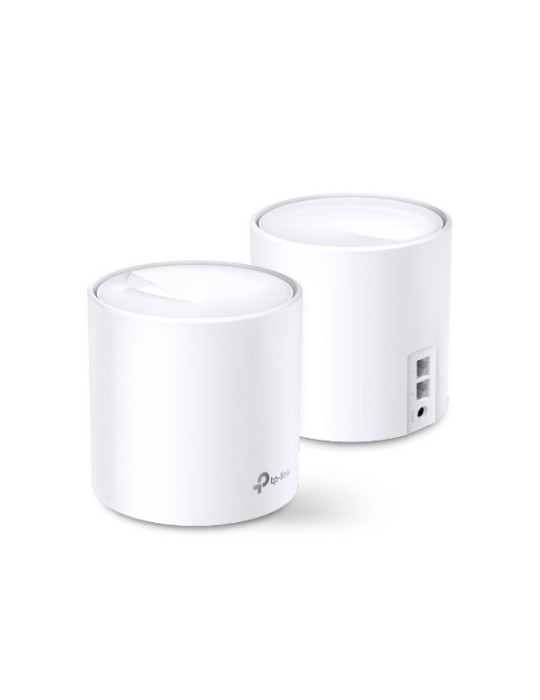 TP-Link Deco X20 (2-pack) Dual-band (2.4 GHz   5 GHz) Wi-Fi 5 (802.11ac) White Internal