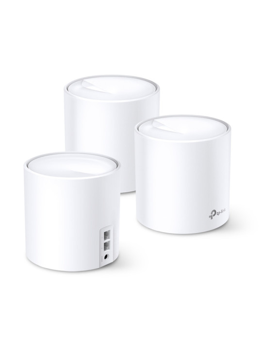 TP-Link Deco X20 (3-pack) Dual-band (2.4 GHz   5 GHz) Wi-Fi 5 (802.11ac) White 2 Internal