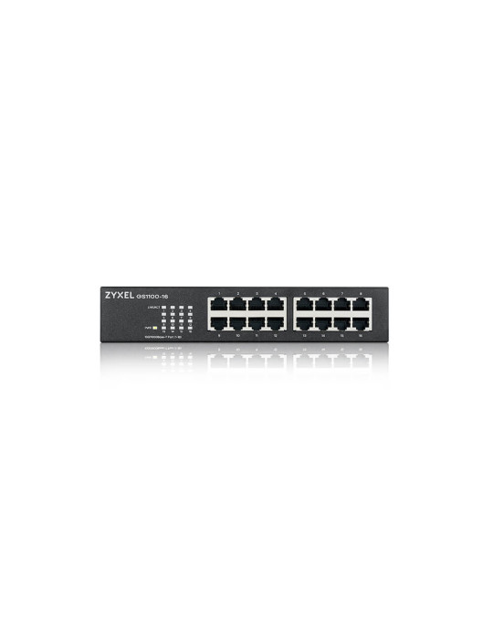 Zyxel GS1100-16 Ohanterad Gigabit Ethernet (10 100 1000)