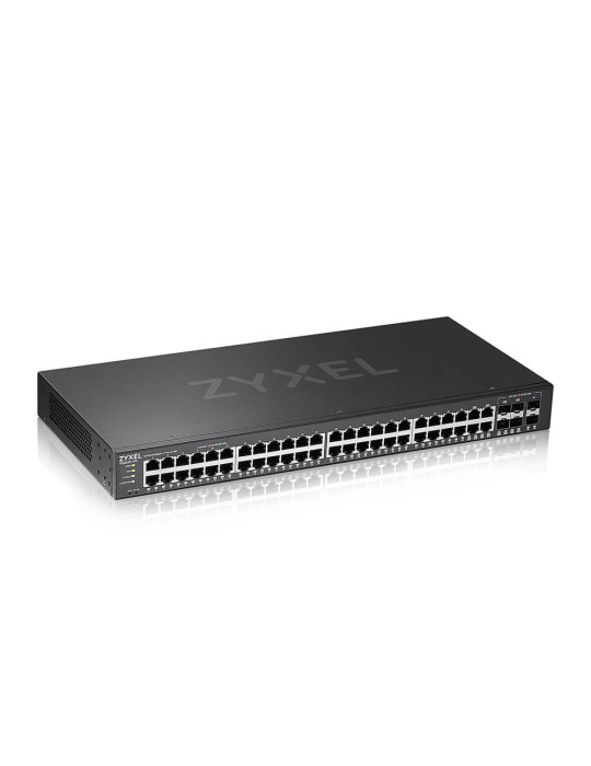 Zyxel GS2220-50-EU0101F nätverksswitchar hanterad L2 Gigabit Ethernet (10 100 1000) Svart