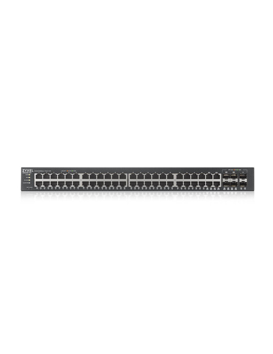 Zyxel GS2220-50-EU0101F nätverksswitchar hanterad L2 Gigabit Ethernet (10 100 1000) Svart