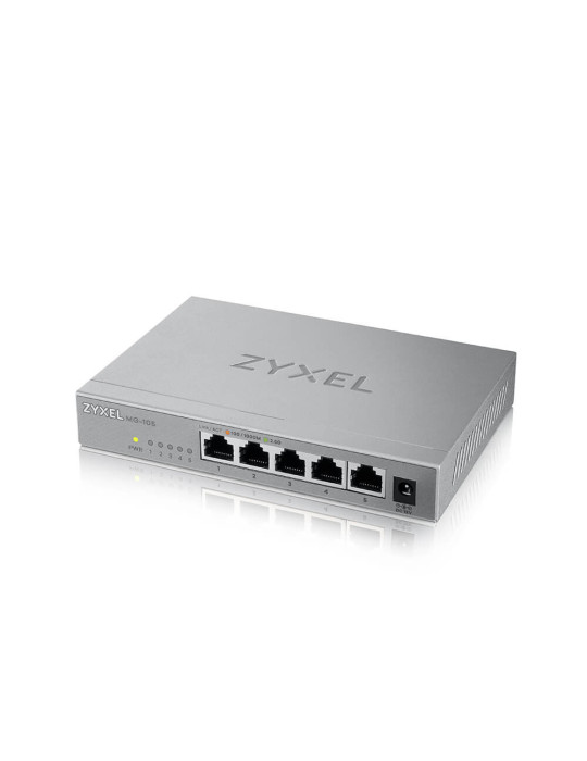 Zyxel MG-105 Ohanterad 2.5G Ethernet (100 1000 2500) Stål