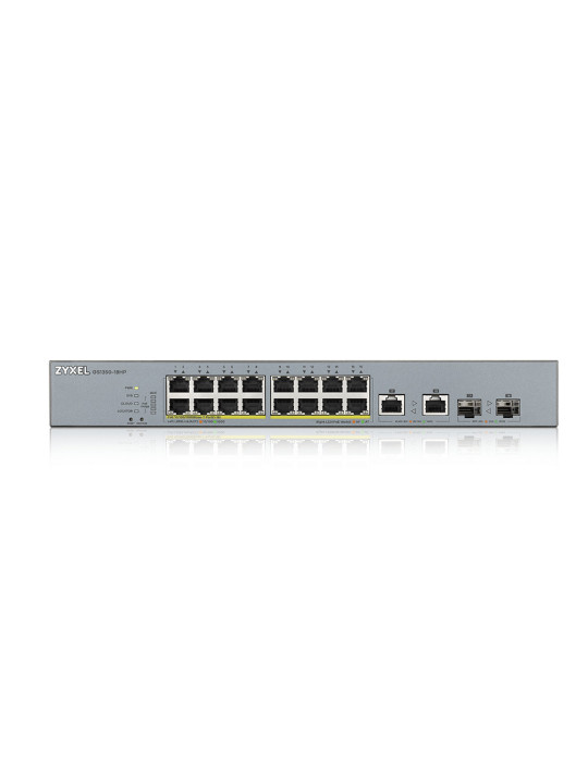 Zyxel GS1350-18HP-EU0101F nätverksswitchar hanterad L2 Gigabit Ethernet (10 100 1000) Strömförsörjning via Ethernet (PoE) stöd