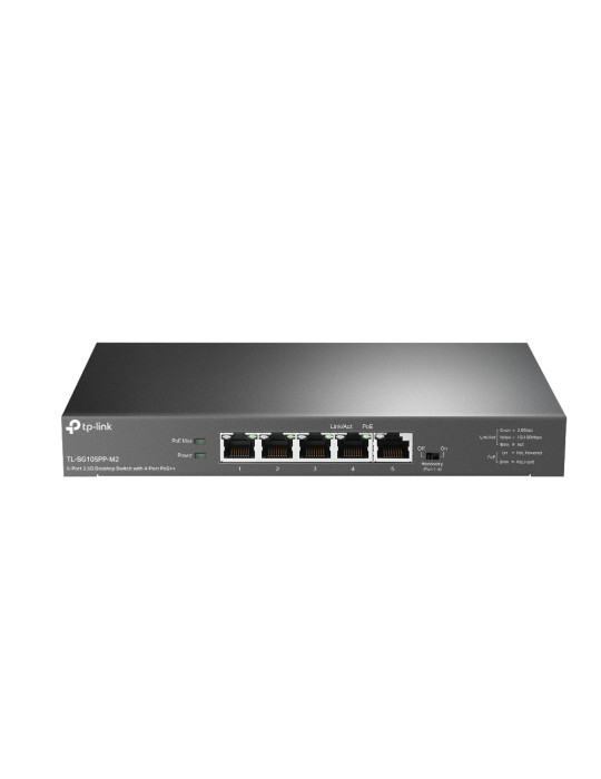 TP-Link TL-SG105PP-M2 network switch Unmanaged Gigabit Ethernet (10 100 1000) Power over Ethernet (PoE) Black