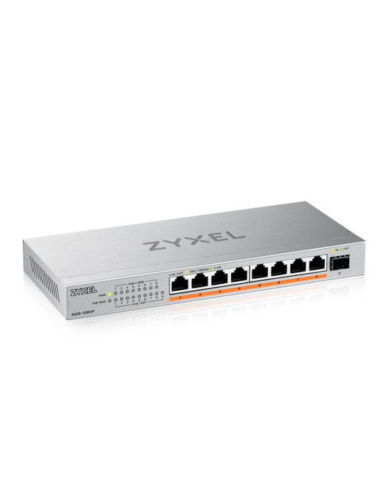 Zyxel XMG-108HP Ohanterad 2.5G Ethernet (100 1000 2500) Strömförsörjning via Ethernet (PoE) stöd