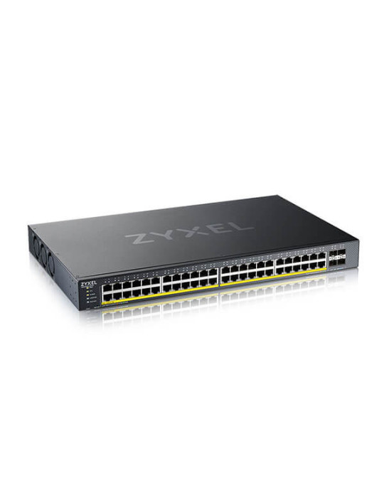 Zyxel XGS1935-52HP hanterad L2 L3 Gigabit Ethernet (10 100 1000) Strömförsörjning via Ethernet (PoE) stöd