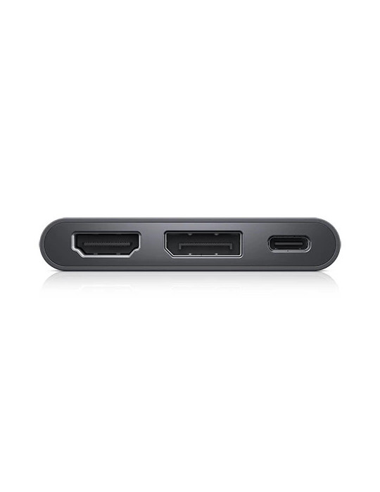 DELL Dell-adaptern USB-C till HDMI DP med strömgenomströmning