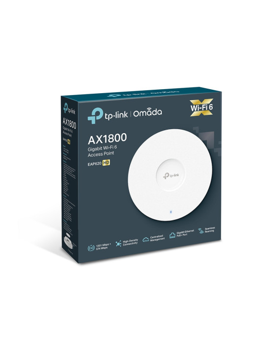 TP-Link Omada EAP620 HD wireless access point 1201 Mbit s White Power over Ethernet (PoE)