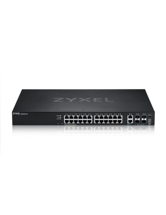 Zyxel XGS2220-30 hanterad L3 Gigabit Ethernet (10 100 1000) Svart