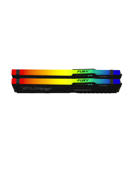 Kingston Technology FURY Beast RGB RAM-minnen 32 GB 2 x 16 GB DDR5 3000 MHz ECC