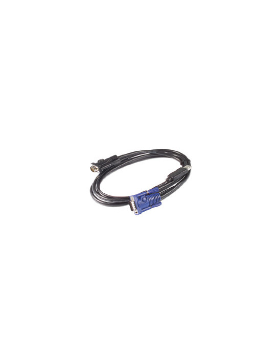 APC AP5257 KVM cable Black 144.1" (3.66 m)