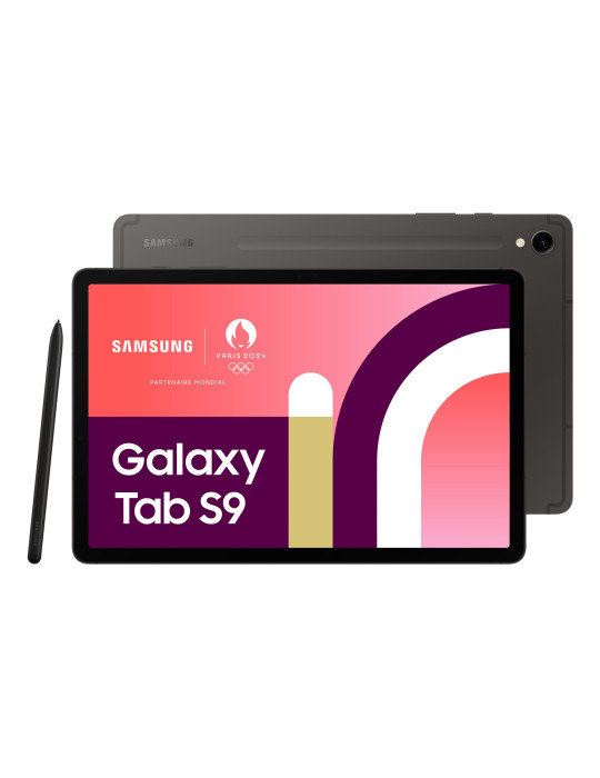 Samsung Galaxy Tab S9 SM-X710N Qualcomm Snapdragon 128 GB 27,9 cm (11") 8 GB Wi-Fi 6 (802.11ax) Android 13 grafit