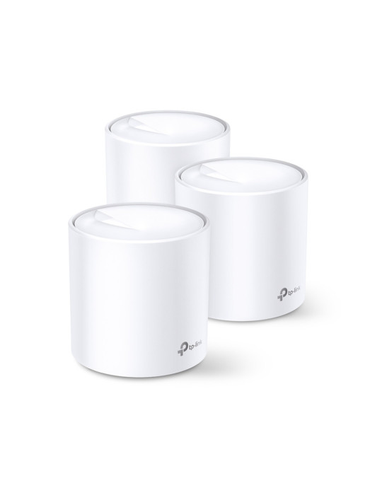 TP-Link Deco X20 (3-pack) Dual-band (2.4 GHz   5 GHz) Wi-Fi 5 (802.11ac) White 2 Internal