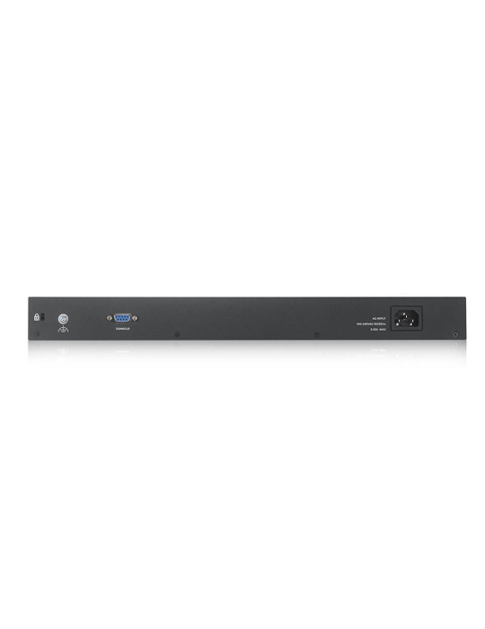 Zyxel GS2220-50HP-EU0101F verkkokytkin Hallittu L2 Gigabit Ethernet (10 100 1000) Power over Ethernet -tuki musta