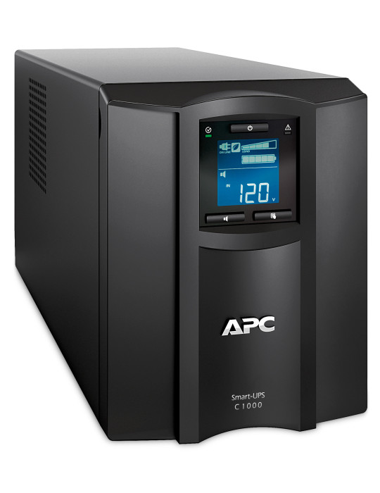 APC SMC1000IC strömskydd (UPS) Linjeinteraktiv 1 kVA 600 W 8 AC-utgångar