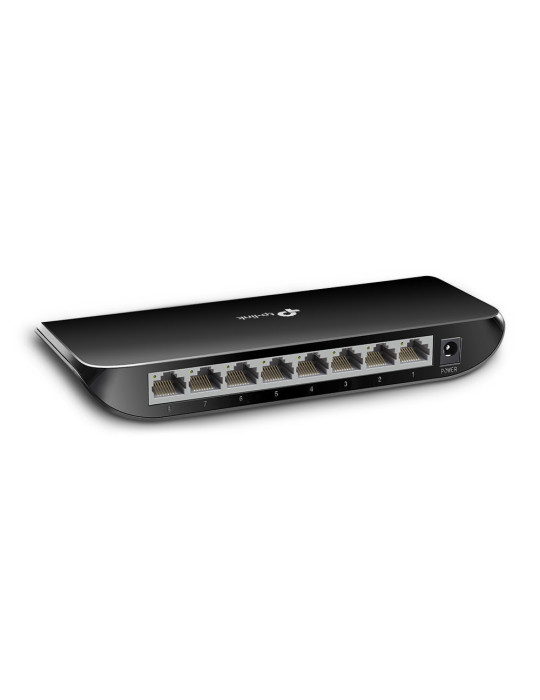 TP-Link TL-SG1008D Unmanaged Gigabit Ethernet (10 100 1000) Black