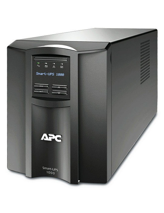 APC SMT1000IC strömskydd (UPS) Linjeinteraktiv 1 kVA 700 W 8 AC-utgångar