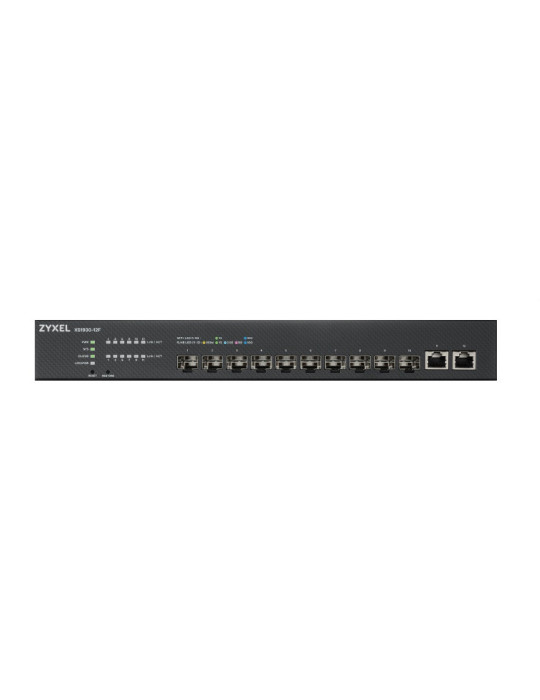 Zyxel XS1930-12F-ZZ0101F network switch Managed L2 L3 Black