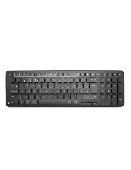 Contour Design Balance keyboard Office RF Wireless + USB QWERTY Nordic Black