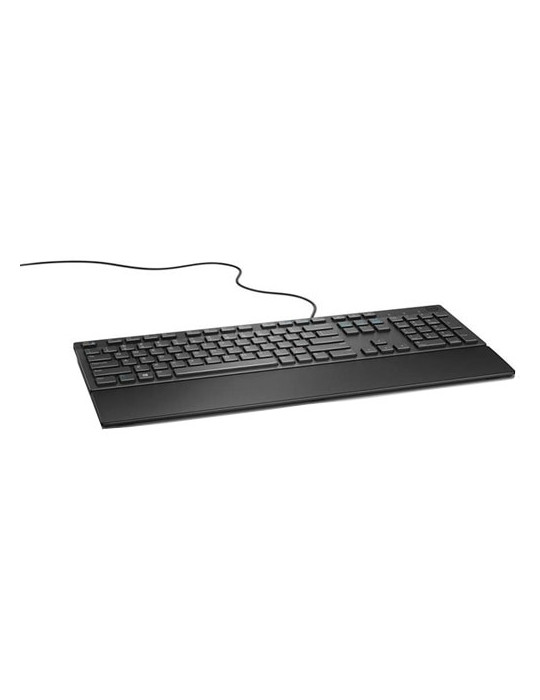 DELL KB216 tangentbord Universal USB QWERTY Finsk, Svensk Svart